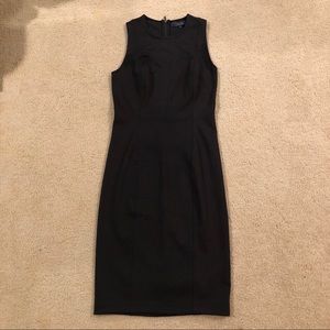*SOLD**Rachel Roy Black Fitted Dress with Back Zipper